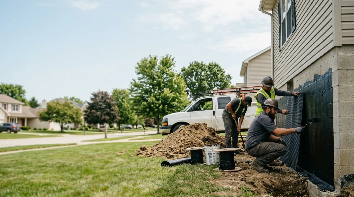 Basement Waterproofing in Fairbury, NE near me
